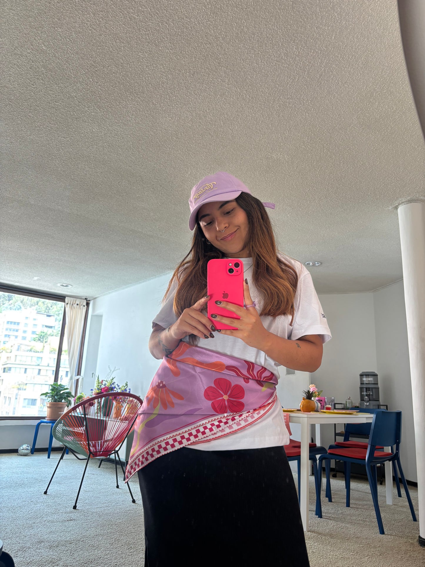 Pañoleta Flores de verano