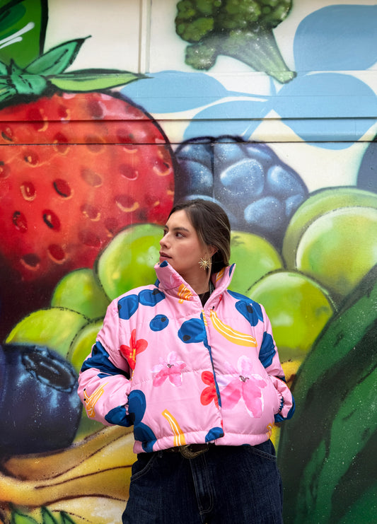 CHAQUETA ACOLCHADA PUFFER ARÁNDANOS