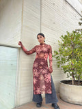 Vestido Mesh Flore