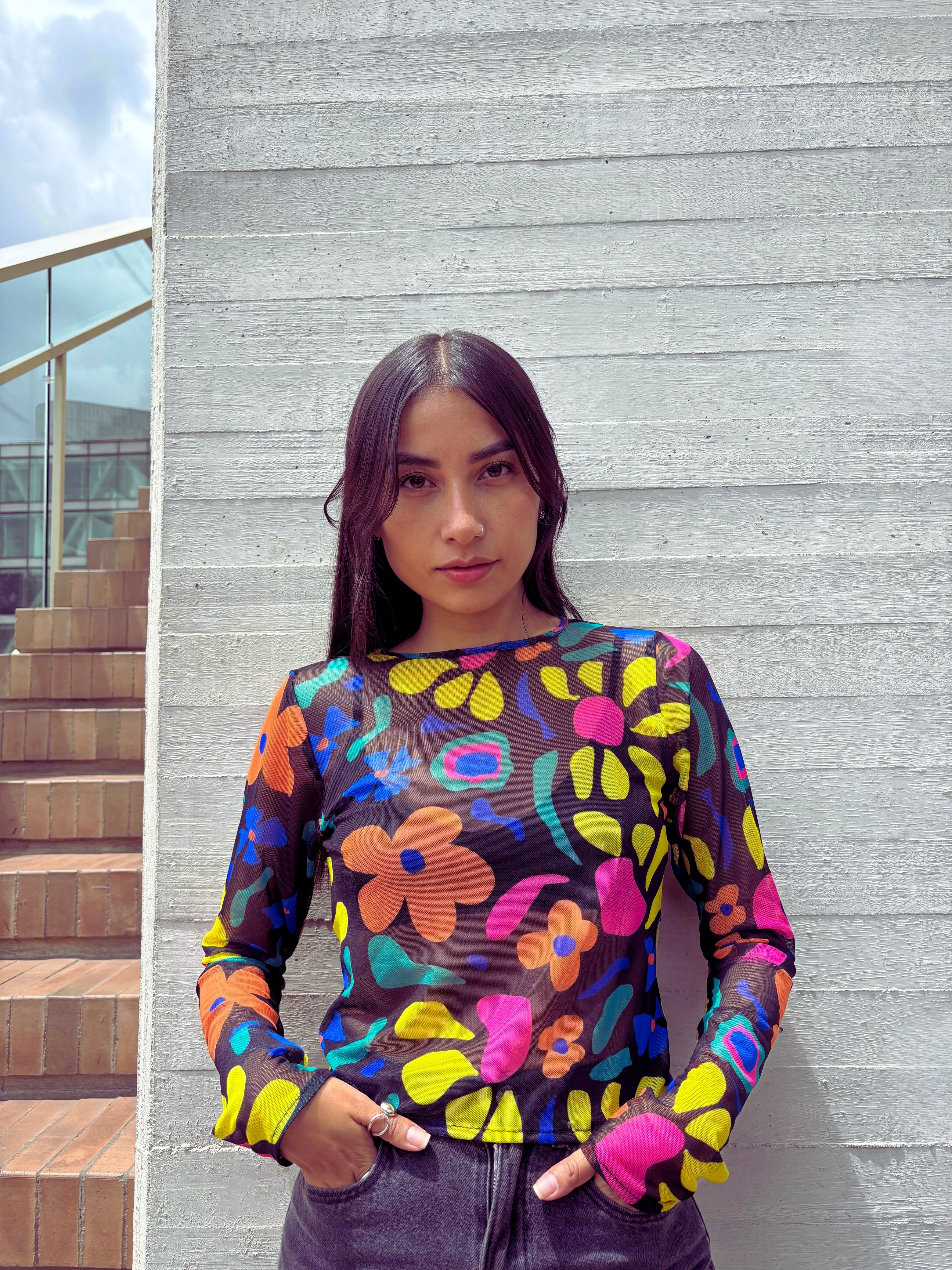 Blusa Mesh Prisma